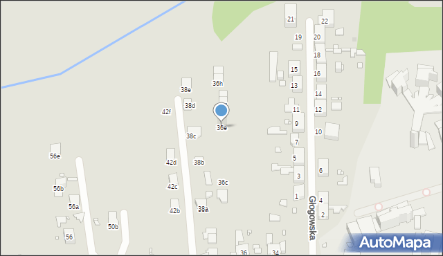 Zabrze, Sikorskiego Władysława, gen., 36e, mapa Zabrza