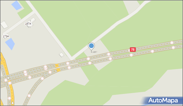 Zawiercie, Siewierska, 163F, mapa Zawiercie