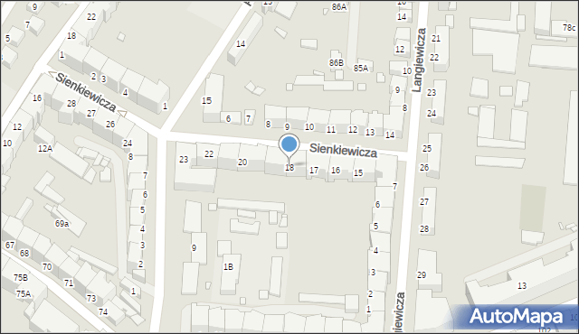 Zgorzelec, Sienkiewicza Henryka, 18, mapa Zgorzelec