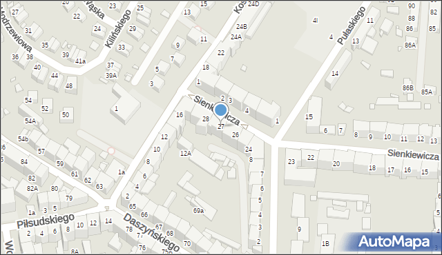 Zgorzelec, Sienkiewicza Henryka, 27, mapa Zgorzelec