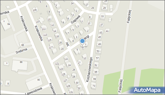 Białobrzegi, Skargi Piotra, ks., 4, mapa Białobrzegi