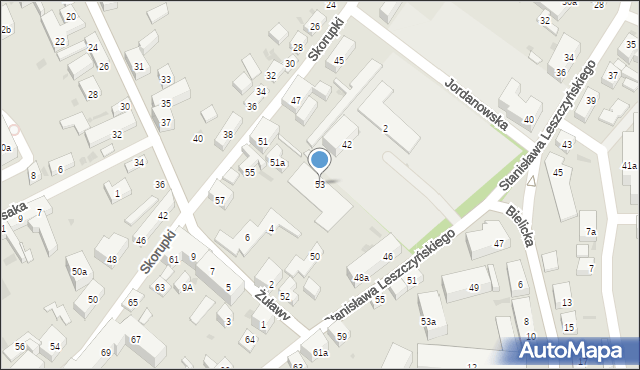 Bydgoszcz, Skorupki Ignacego Jana, ks., 53, mapa Bydgoszczy