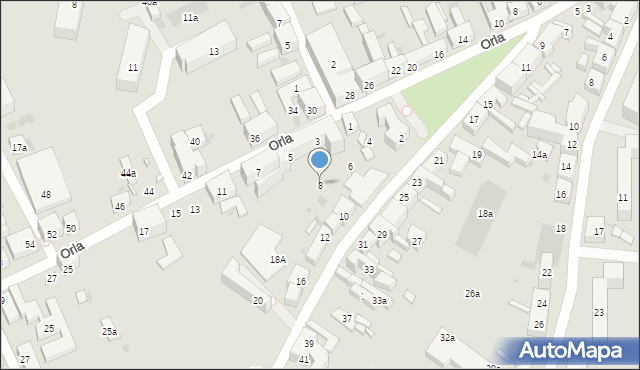 Bydgoszcz, Skorupki Ignacego Jana, ks., 8, mapa Bydgoszczy