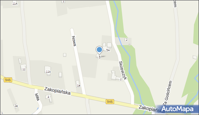 Gilowice, Skotniczyk, 3, mapa Gilowice