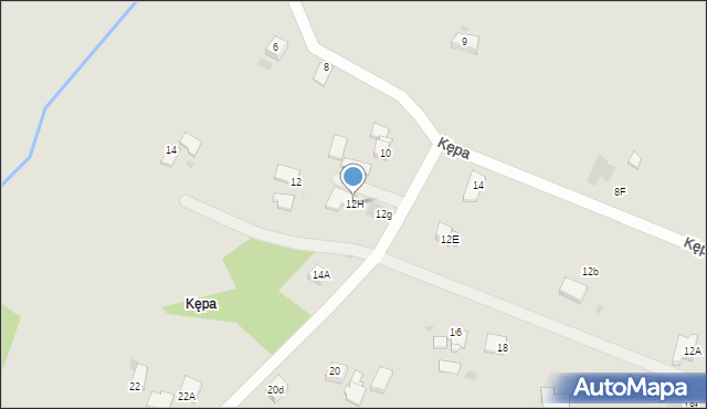 Jastrzębie-Zdrój, Skargi Piotra, ks., 12H, mapa Jastrzębie-Zdrój