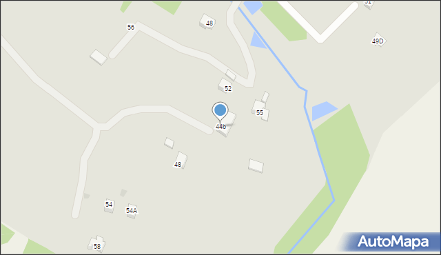 Jastrzębie-Zdrój, Skargi Piotra, ks., 44b, mapa Jastrzębie-Zdrój