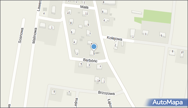 Jegłowa, Skalników, 3, mapa Jegłowa