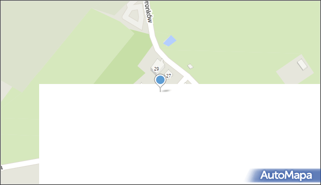 Jelenia Góra, Skowronków, 25, mapa Jelenia Góra