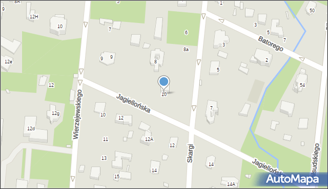 Konstancin-Jeziorna, Skargi Piotra, ks., 10, mapa Konstancin-Jeziorna