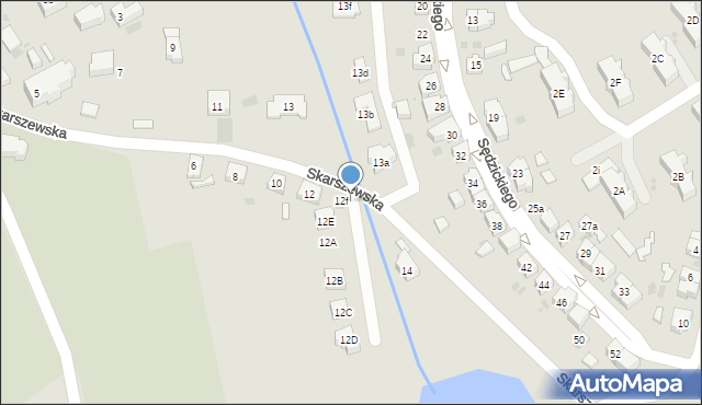 Kościerzyna, Skarszewska, 12s, mapa Kościerzyna