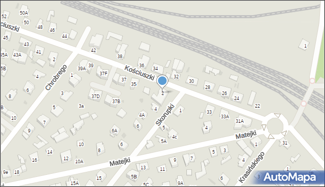 Legionowo, Skorupki Ignacego Jana, ks., 2, mapa Legionowo