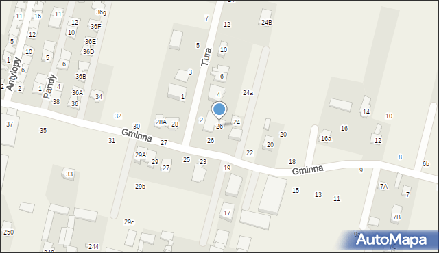 Lesznowola, Skłodowskiej-Curie Marii, 26, mapa Lesznowola