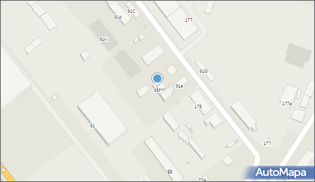 Lubin, Skłodowskiej-Curie Marii, 91f, mapa Lubin