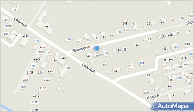 Marki, Skowronia, 39, mapa Marki