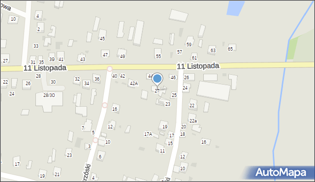 Mordy, Skorupki Ignacego Jana, ks., 27, mapa Mordy