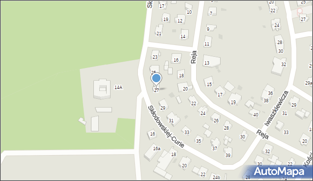 Namysłów, Skłodowskiej-Curie Marii, 27, mapa Namysłów