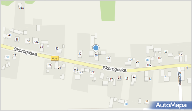 Narok, Skorogoska, 26, mapa Narok