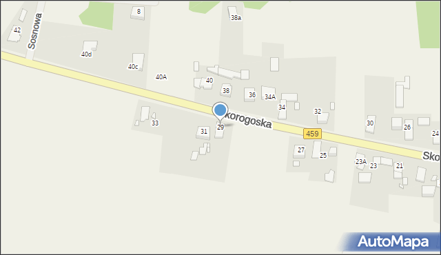 Narok, Skorogoska, 29, mapa Narok