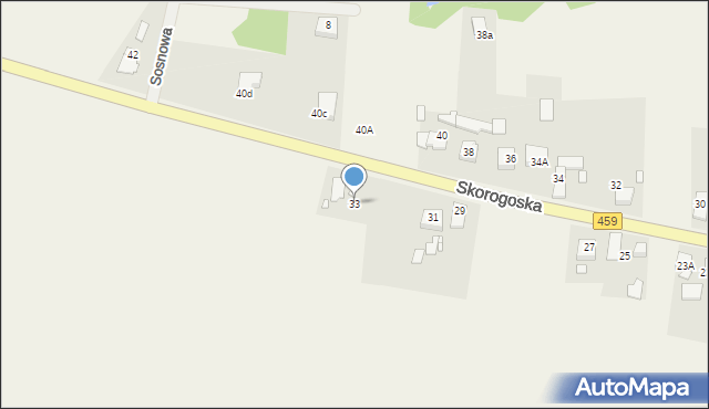 Narok, Skorogoska, 33, mapa Narok