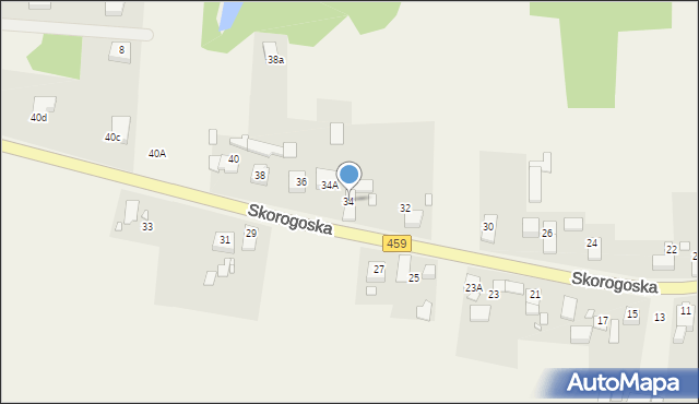 Narok, Skorogoska, 34, mapa Narok