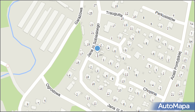 Nowa Sarzyna, Skłodowskiej-Curie Marii, 1, mapa Nowa Sarzyna