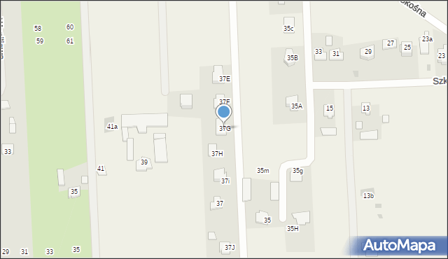 Nowy Krępiec, Skośna, 37G, mapa Nowy Krępiec