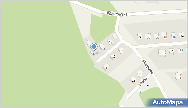 Przywidz, Skarpowa, 6, mapa Przywidz