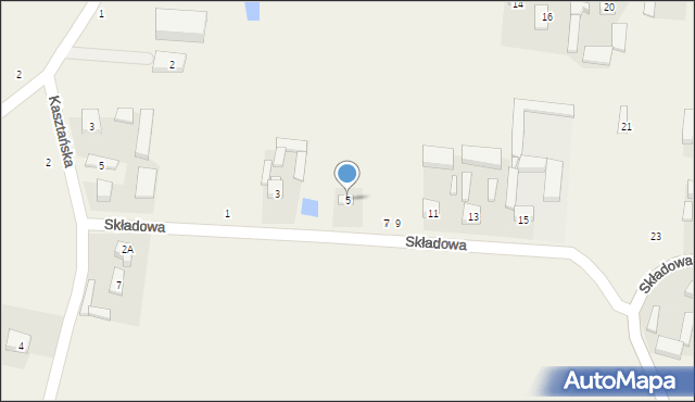 Radoszewice, Składowa, 5, mapa Radoszewice