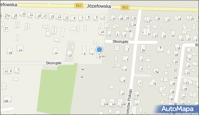 Rogóźno, Skorupki Ignacego Jana, ks., 2, mapa Rogóźno