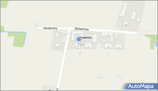 Rotnowo, Skowrony, 2a, mapa Rotnowo