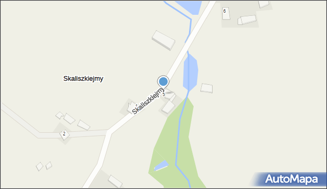 Skaliszkiejmy, Skaliszkiejmy, 5, mapa Skaliszkiejmy