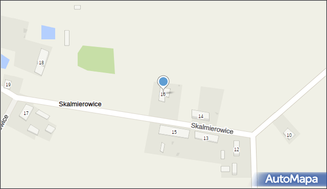 Skalmierowice, Skalmierowice, 16, mapa Skalmierowice