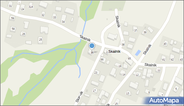 Skalnik, Skalnik, 35, mapa Skalnik