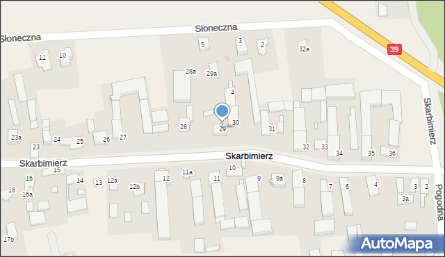 Skarbimierz, Skarbimierz, 29, mapa Skarbimierz