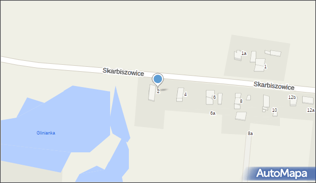 Skarbiszowice, Skarbiszowice, 2, mapa Skarbiszowice