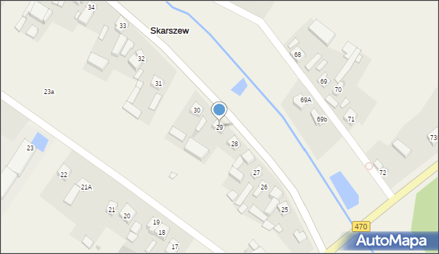 Skarszew, Skarszew, 29, mapa Skarszew