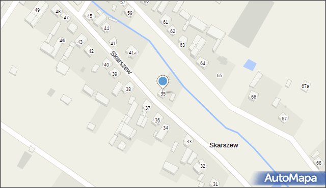 Skarszew, Skarszew, 35, mapa Skarszew