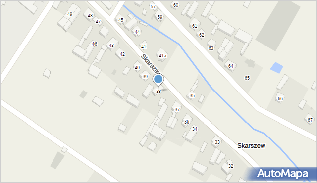 Skarszew, Skarszew, 38, mapa Skarszew