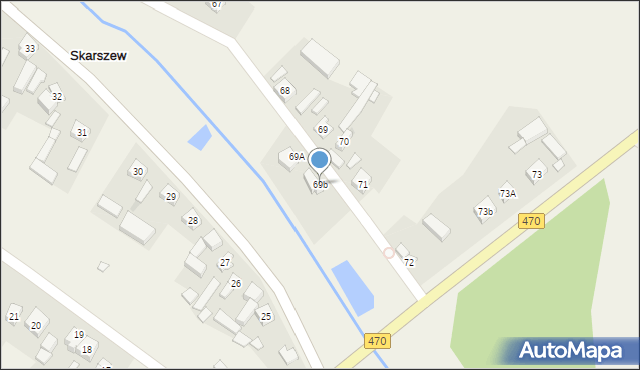 Skarszew, Skarszew, 69b, mapa Skarszew