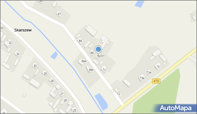 Skarszew, Skarszew, 70, mapa Skarszew