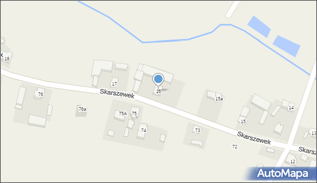 Skarszewek, Skarszewek, 16, mapa Skarszewek