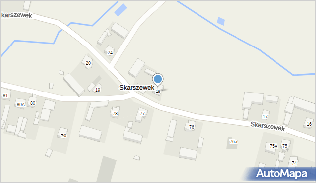 Skarszewek, Skarszewek, 18, mapa Skarszewek