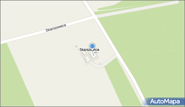 Skarszewice, Skarszewice, 2, mapa Skarszewice