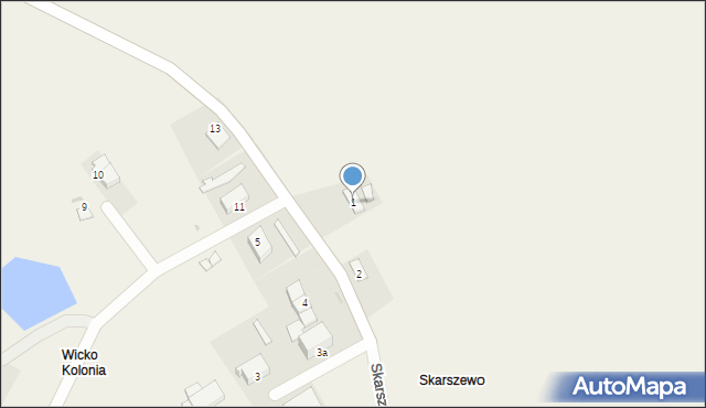 Skarszewo, Skarszewo, 1, mapa Skarszewo