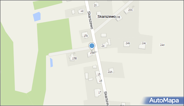 Skarszewo, Skarszewo, 15A, mapa Skarszewo