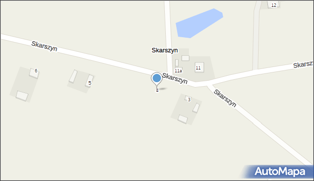 Skarszyn, Skarszyn, 4, mapa Skarszyn