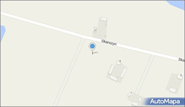 Skarszyn, Skarszyn, 9, mapa Skarszyn