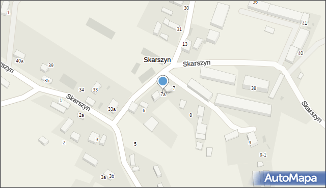 Skarszyn, Skarszyn, 7a, mapa Skarszyn