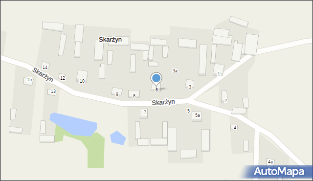 Skarżyn, Skarżyn, 6, mapa Skarżyn