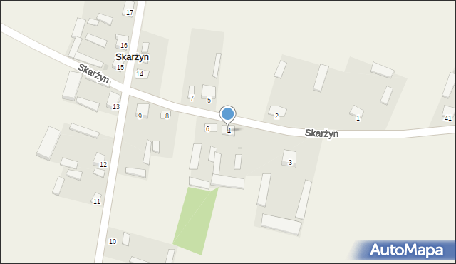 Skarżyn, Skarżyn, 4, mapa Skarżyn